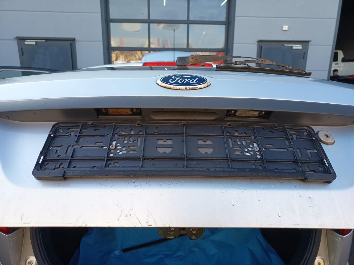 Ford Fiesta VI 3t&uuml;rer original Heckklappe mit Scheibe Polarsilber Bj 2006