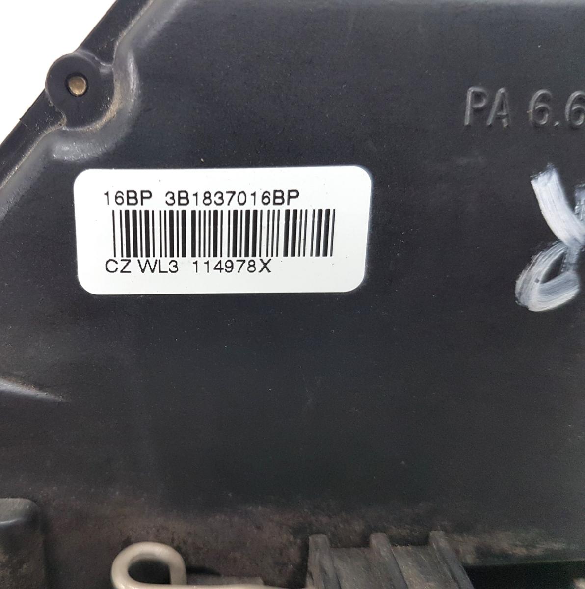 Skoda Fabia 6Y Türschloss vorn rechts 3B1837016BP Bj06 für ZV 8 Pins