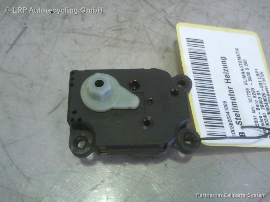 Stellmotor Heizung 41047324 Mercedes-Benz S280 - S600 BJ: 2001