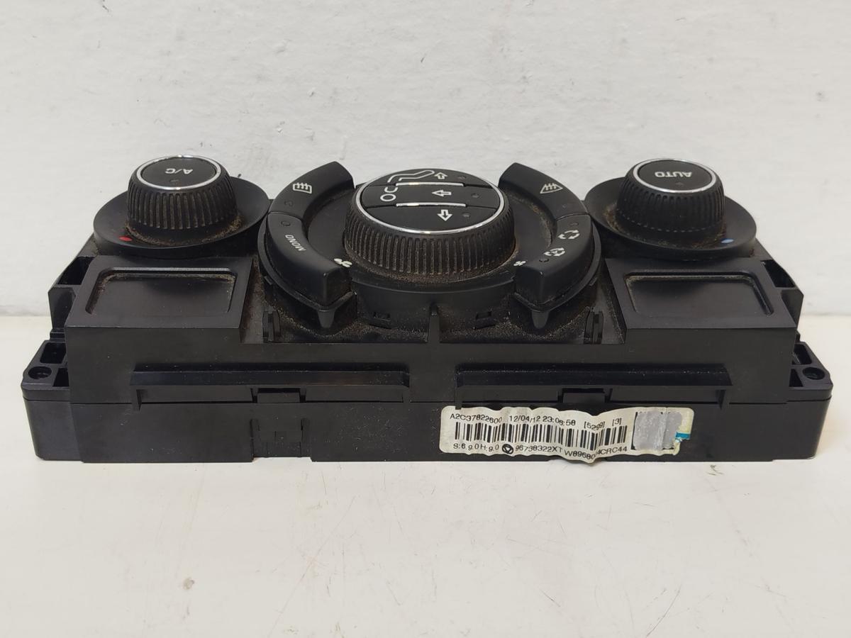 Peugeot 3008 I Typ 0U Klimabedienteil Heizungsregulierung Klimaautomatik