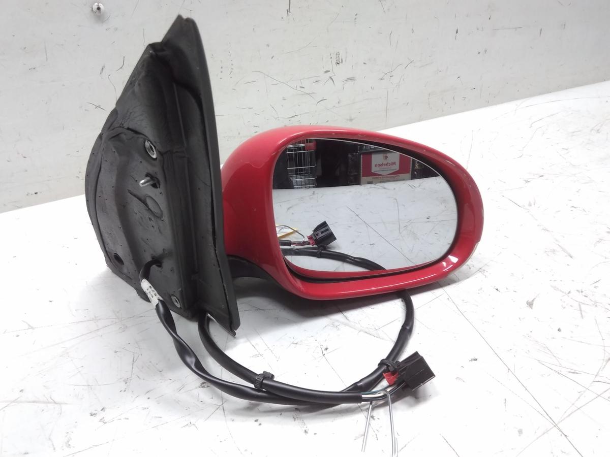 VW Golf 5 1K orig.Au&szlig;enspiegel rechts elektrisch&beheizt BJ2004 tornadorot LY3D