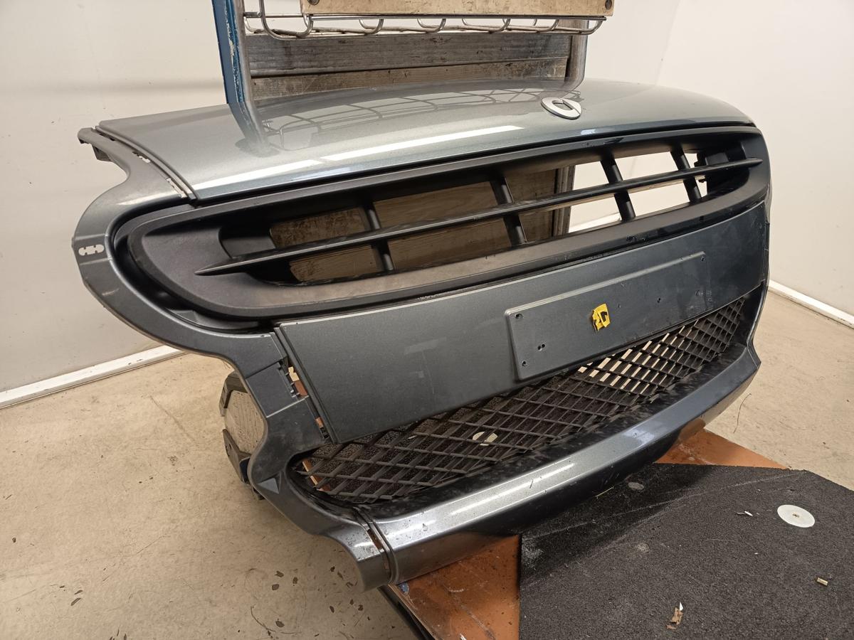 Smart Forfour 454 orig Sto&szlig;stange vorne Mittelteil EAC Bay Grey Metallic Bj 2005