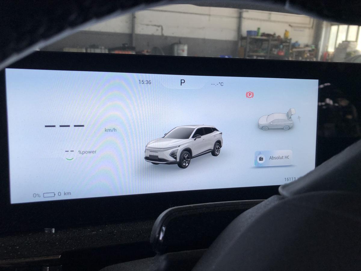 Omoda 5 EV Elektro Virtual Cockpit digital Kombiinstrument Display Touchscreen