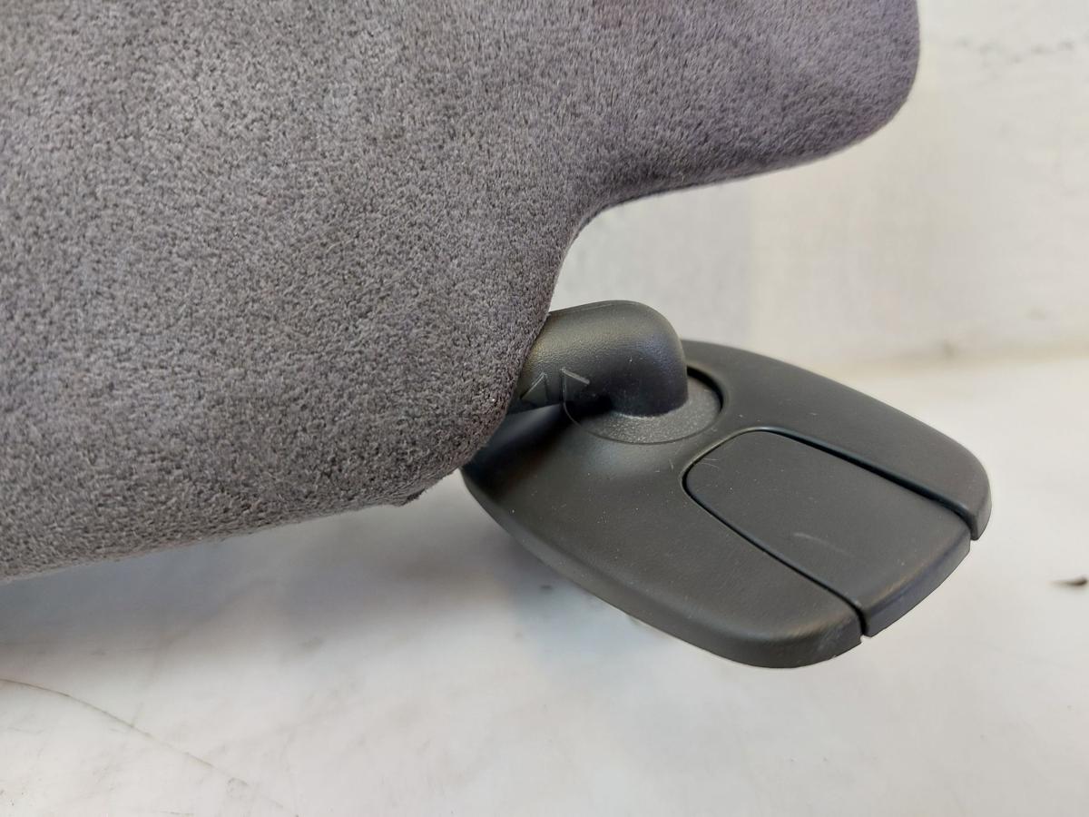 NIO ET7 Elektro Sonnenblende rechts Spiegel beleuchtet Alcantara Microfaser grau