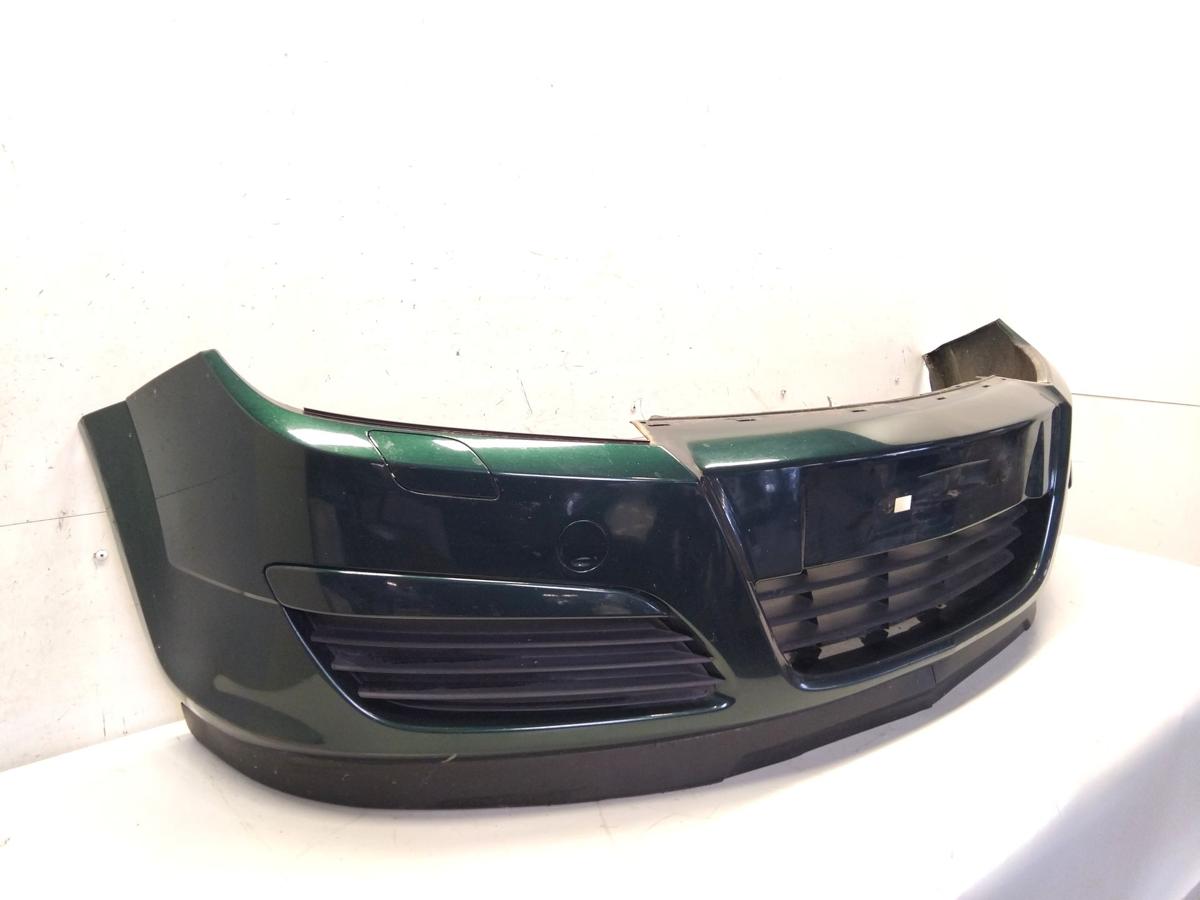 Opel Astra H original Sto&szlig;stange Sto&szlig;f&auml;nger vorn digitalgr&uuml;nmetallic Z398 Bj2005