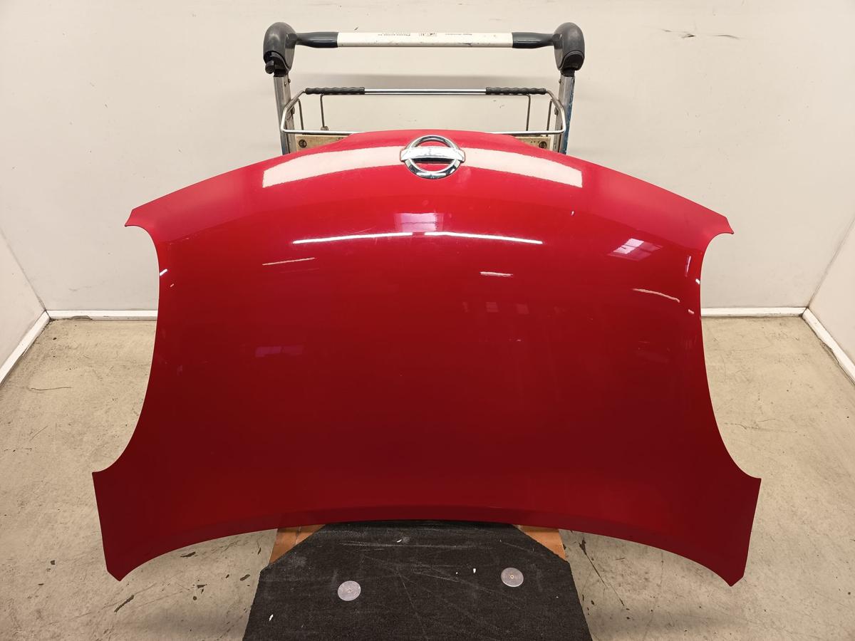 Nissan Micra K12 original Motorhaube Deckel vorne Z10G Solid Red Baujahr 2004