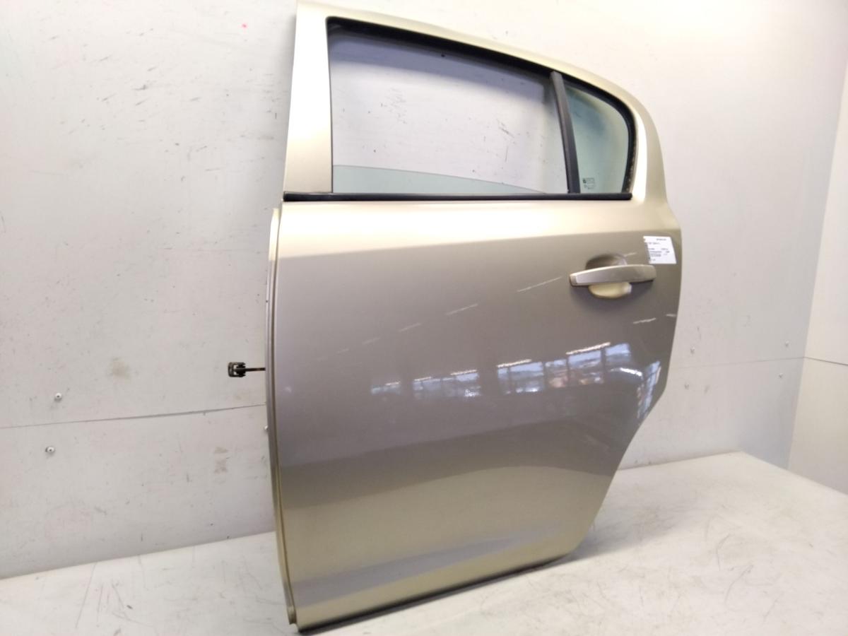 Opel Corsa D Tür hinten links champagnersilber Z40M BJ2008