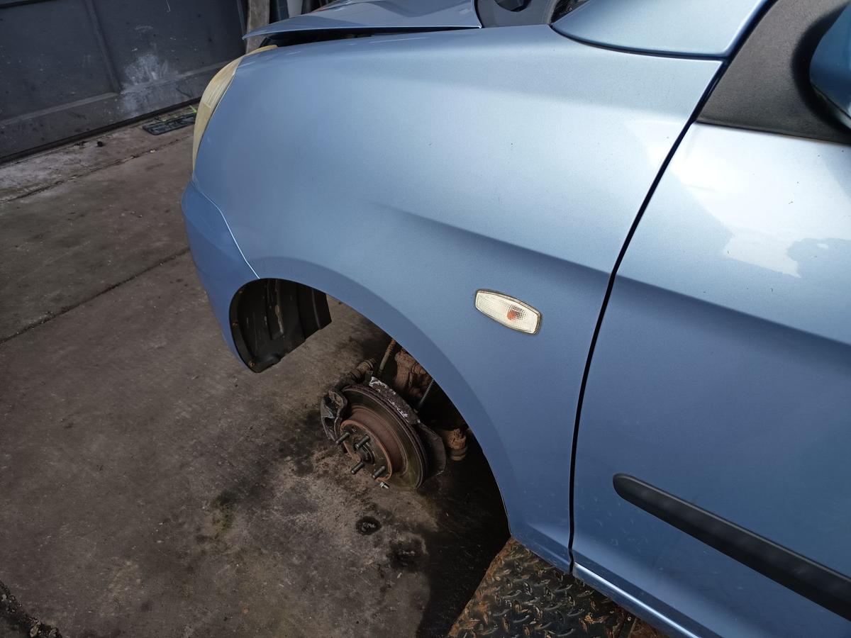 Kia Picanto BA original Kotfl&uuml;gel links L6 Diamantblau Baujahr 2007