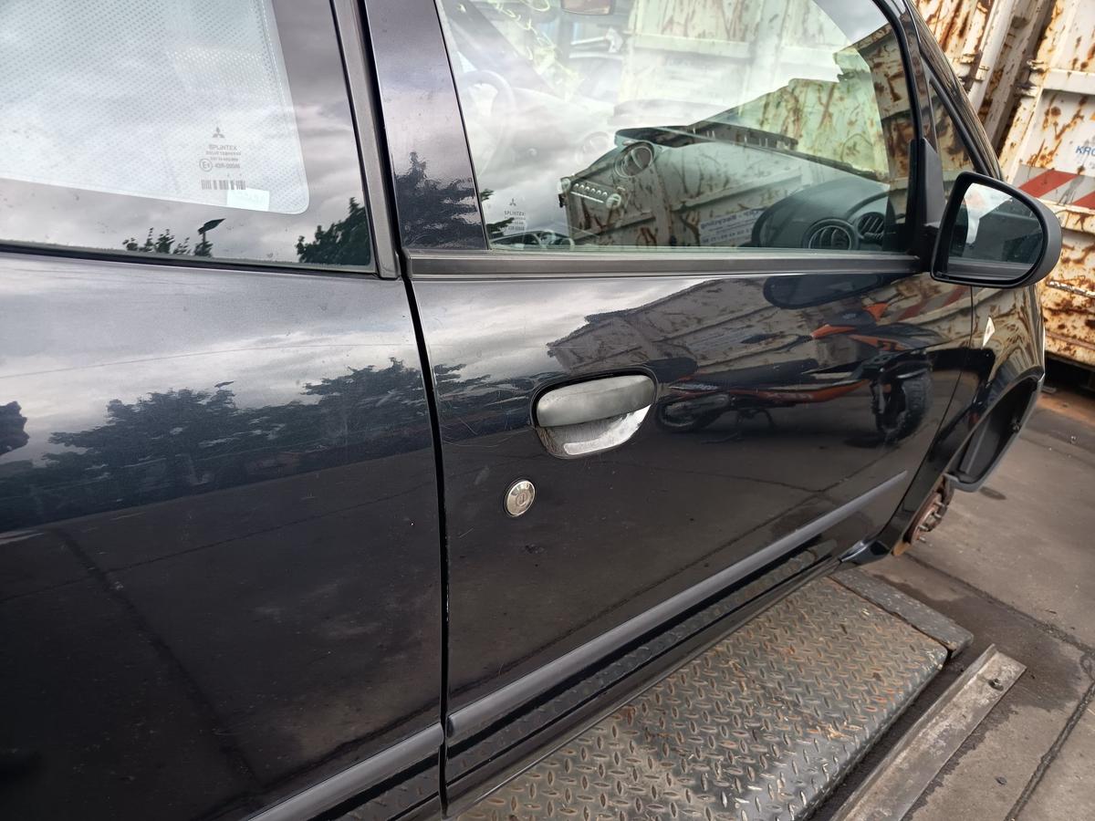 Mitsubishi Colt Z30 3 TRG orig Tür vorn rechts X42-Pantherschwarz Bj 2007