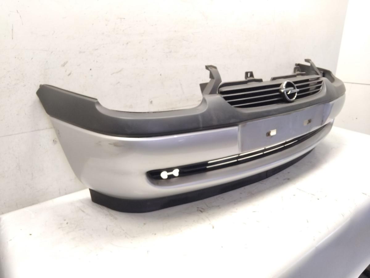 Opel Corsa B orig Sto&szlig;f&auml;nger Sto&szlig;stange vorn Z147 Starsilber 2 Metallic BJ1998