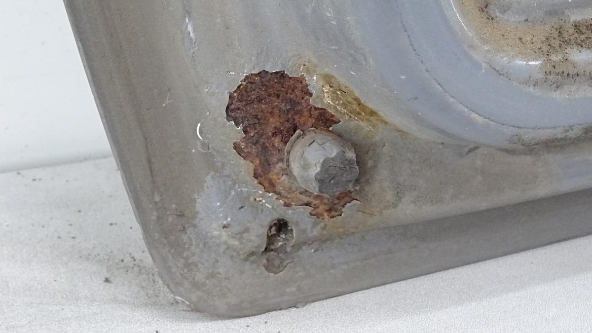 VW Crafter T&uuml;r vorn links in 902 grauweiss Bj2007 Kastenwagen Hochdach