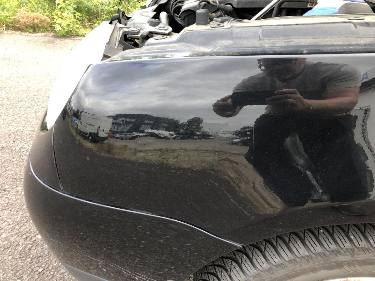 VW Lupo 6X Kotfl&uuml;gel links Fahrerseite Seitenwand L041 Brillantschwarz