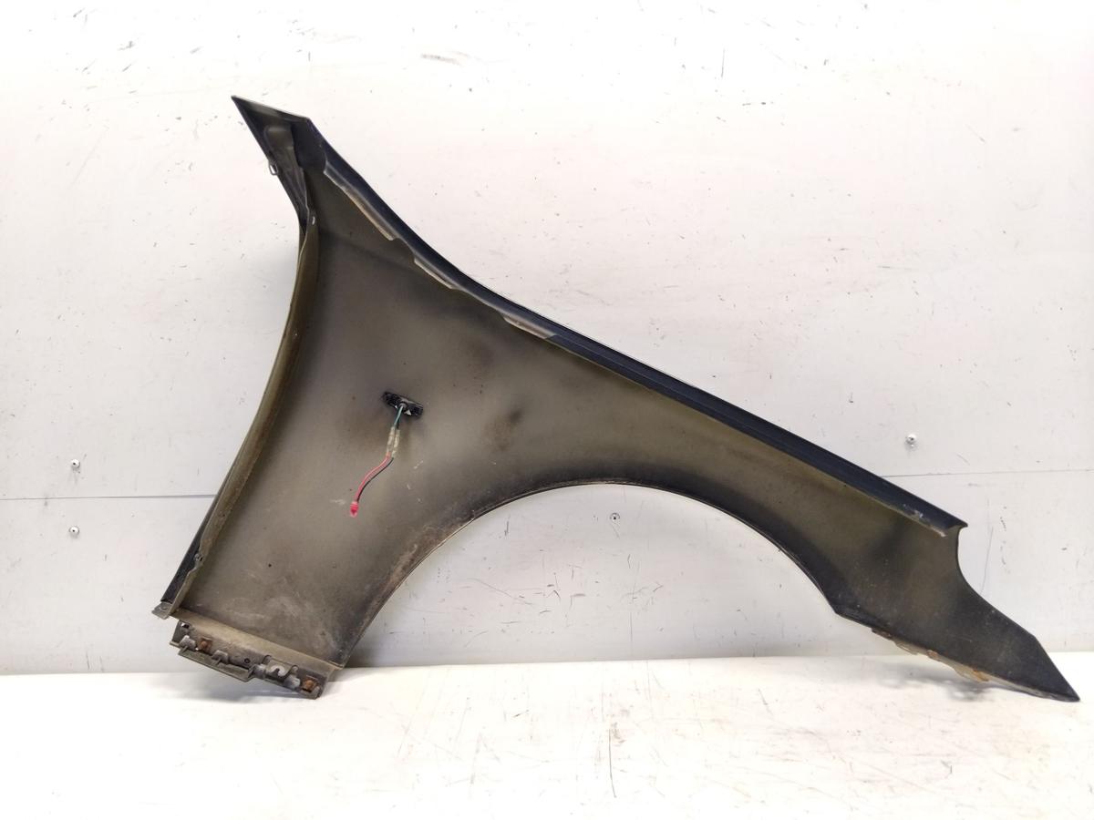 BMW 5er E60 E61 original Alu-Kotfl&uuml;gel vorn links 475 Blacksapphire BJ2005