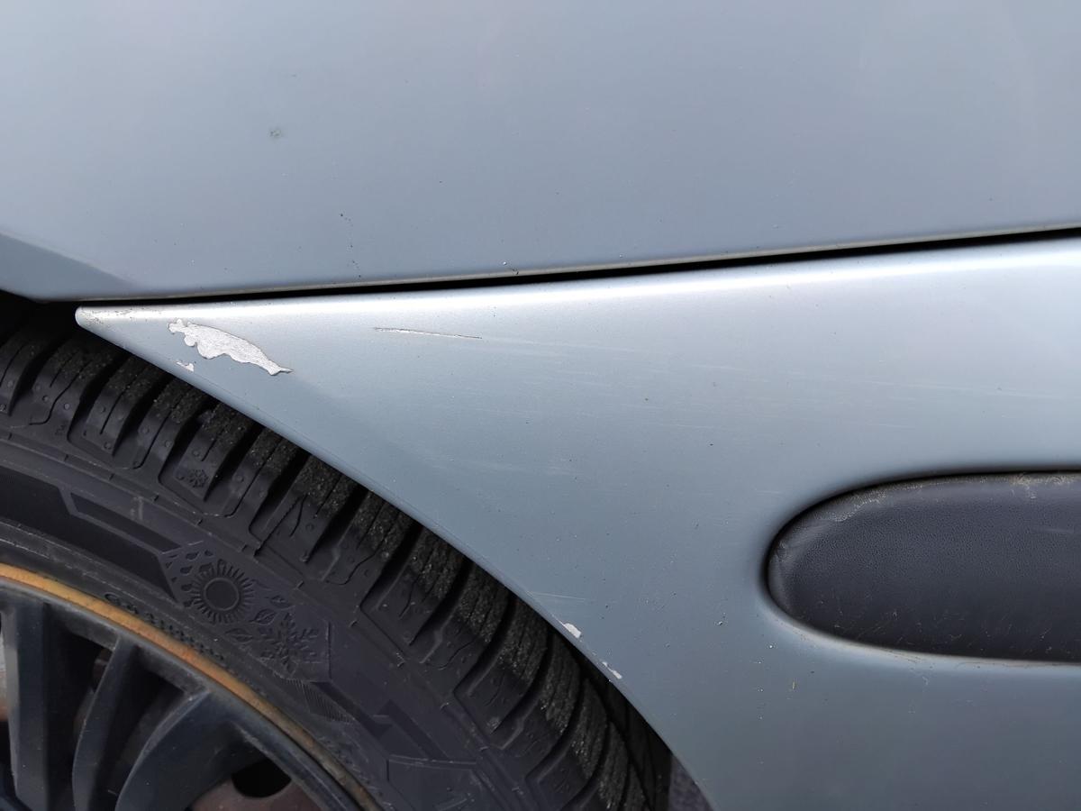 Renault Megane 1 Facelift orig Sto&szlig;stange Stossf&auml;nger hinten Flie&szlig;heck BJ2001