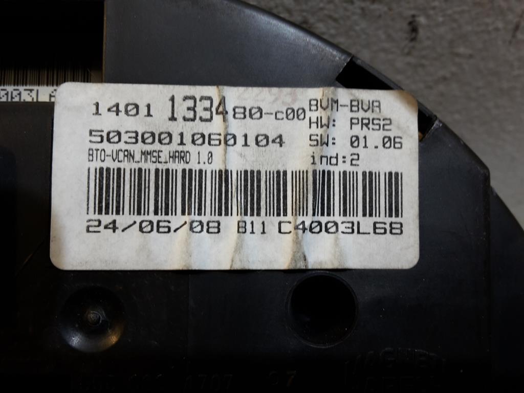 Citroen C8 BJ 2008 Kombiinstrument Anzeige Display links 1401133480