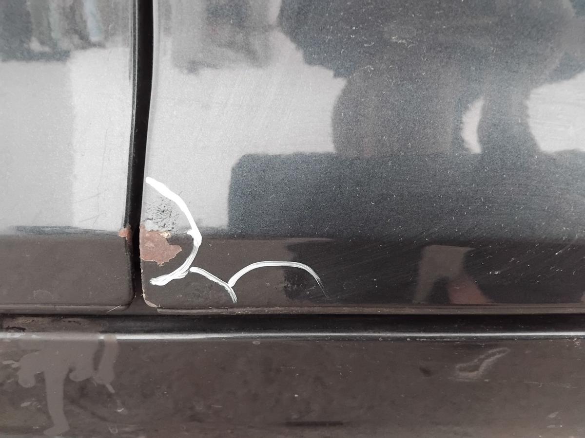Mercedes C-Klasse 203 T&uuml;r vorn rechts Beifahrert&uuml;r 189 smaragdschwarz BJ2001