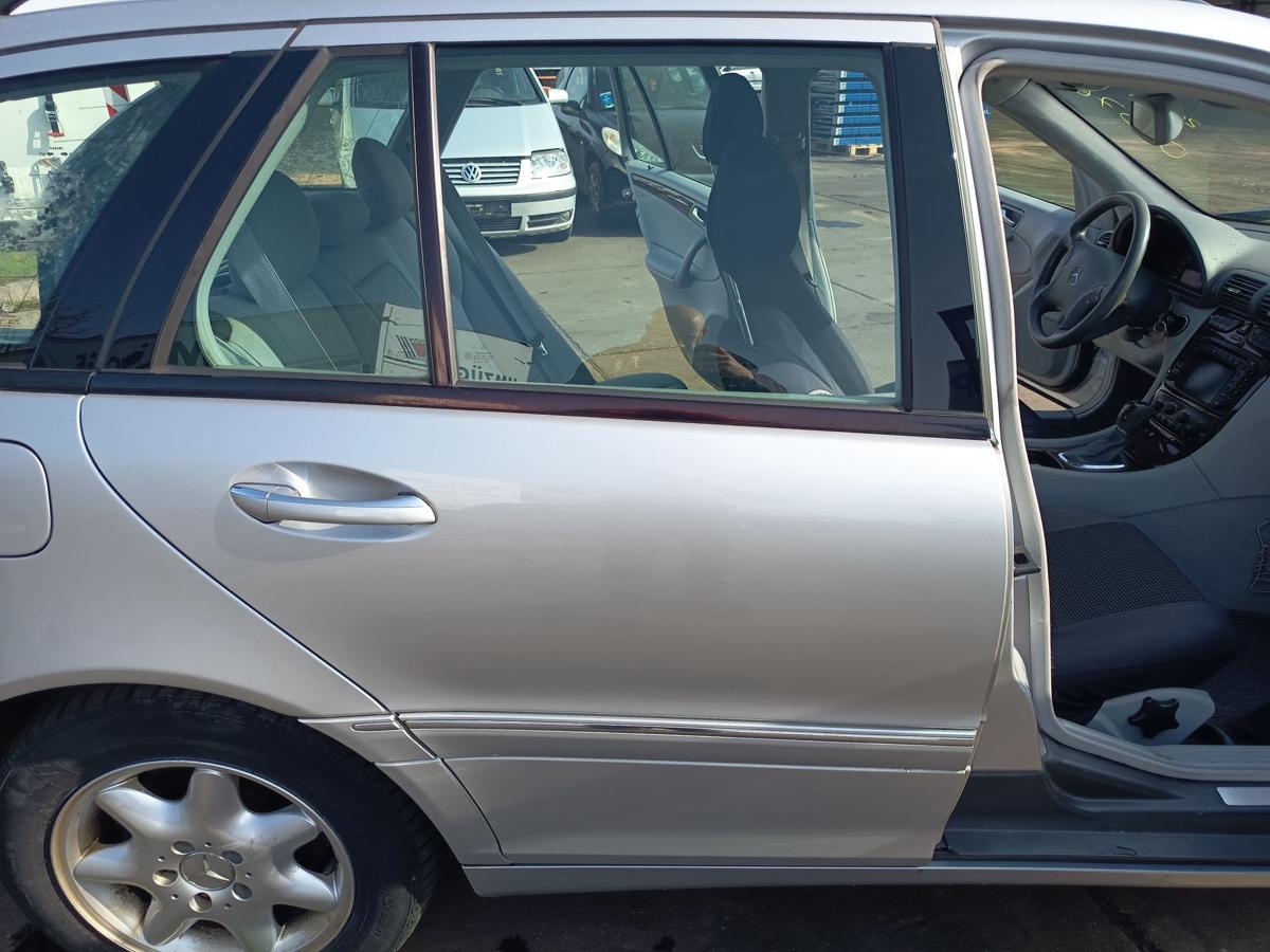 Mercedes S203 original T&uuml;r hinten rechts Fond 744 Brillantsilber Bj 2002
