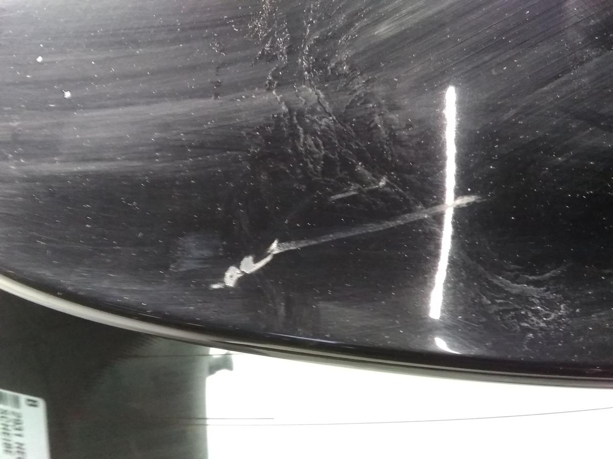 Audi A1 8X Heckklappe schwarz uni mit Heckscheibe 3-T&uuml;rer BJ2011