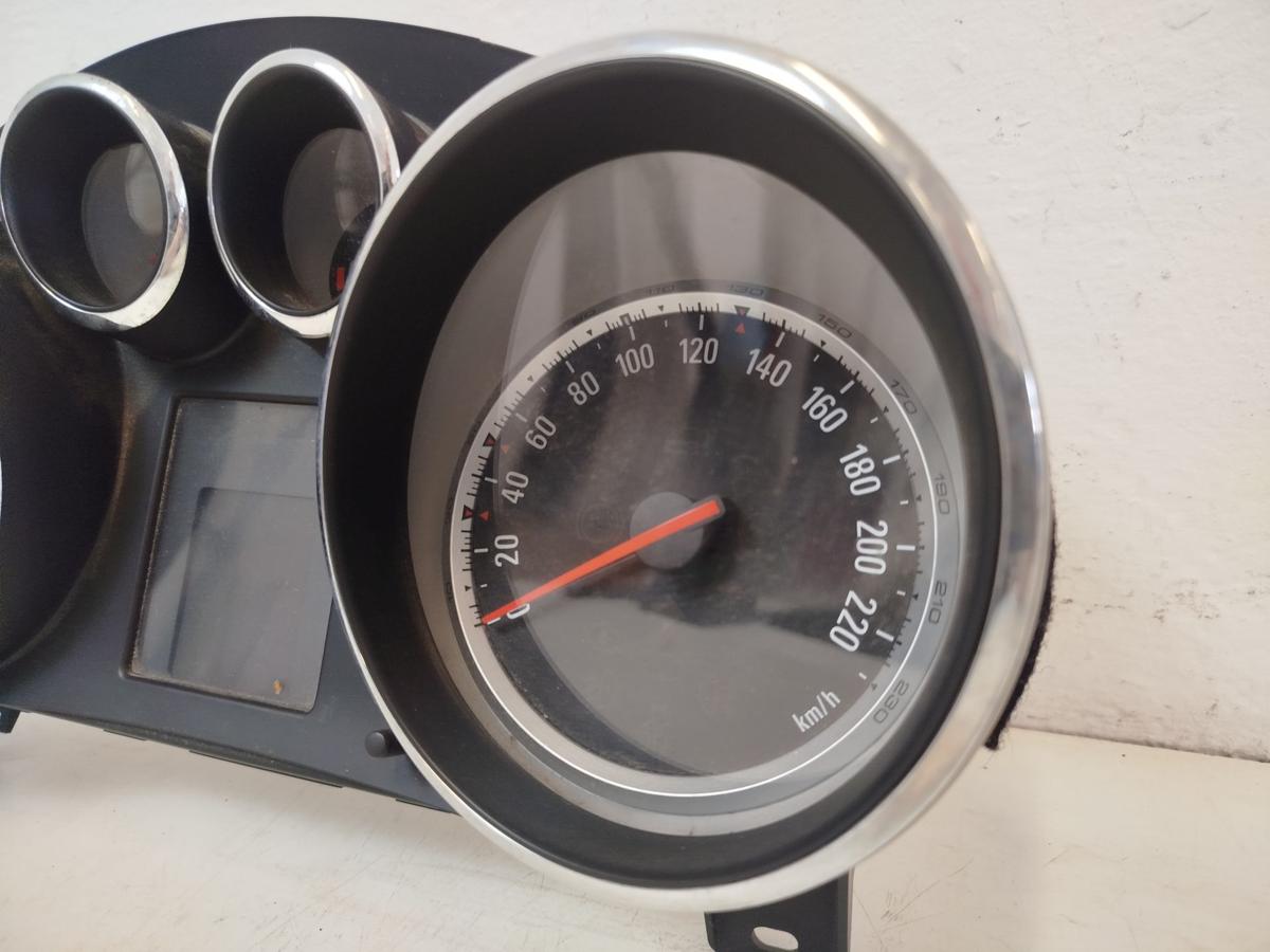 Opel Meriva B Kombiinstrument Tacho 1.4 88kw Benziner Instrumente Anzeige