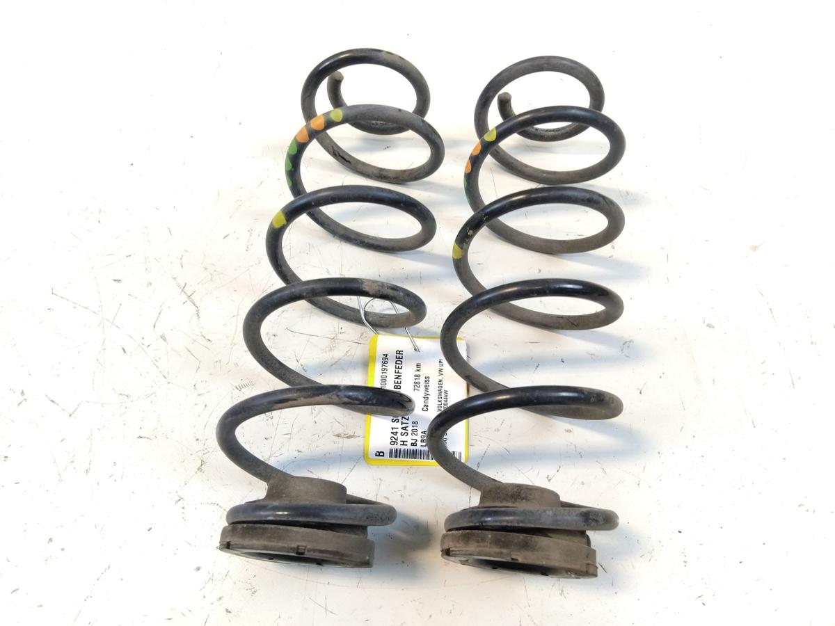 VW Up original Satz Schraubenfeder Feder Hinterachse 1.0 44kw BJ2018