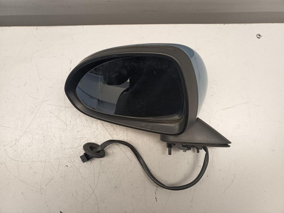 Opel Corsa D original Au&szlig;enspiegel links elektrisch Z22R Crinan Blue Bj 2013