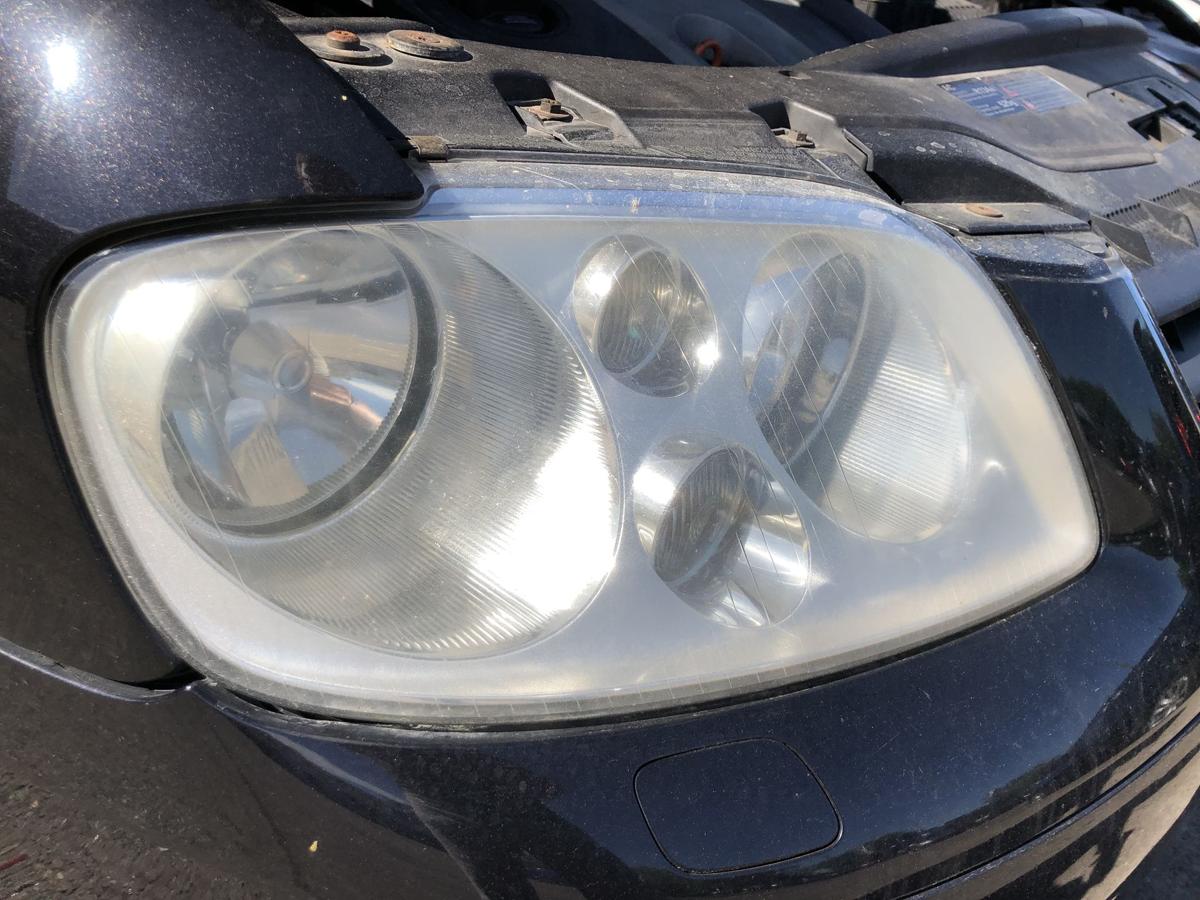 VW Touran 1T 1T1 Scheinwerfer rechts Frontscheinwerfer Halogen Tr&uuml;bung AL bis06