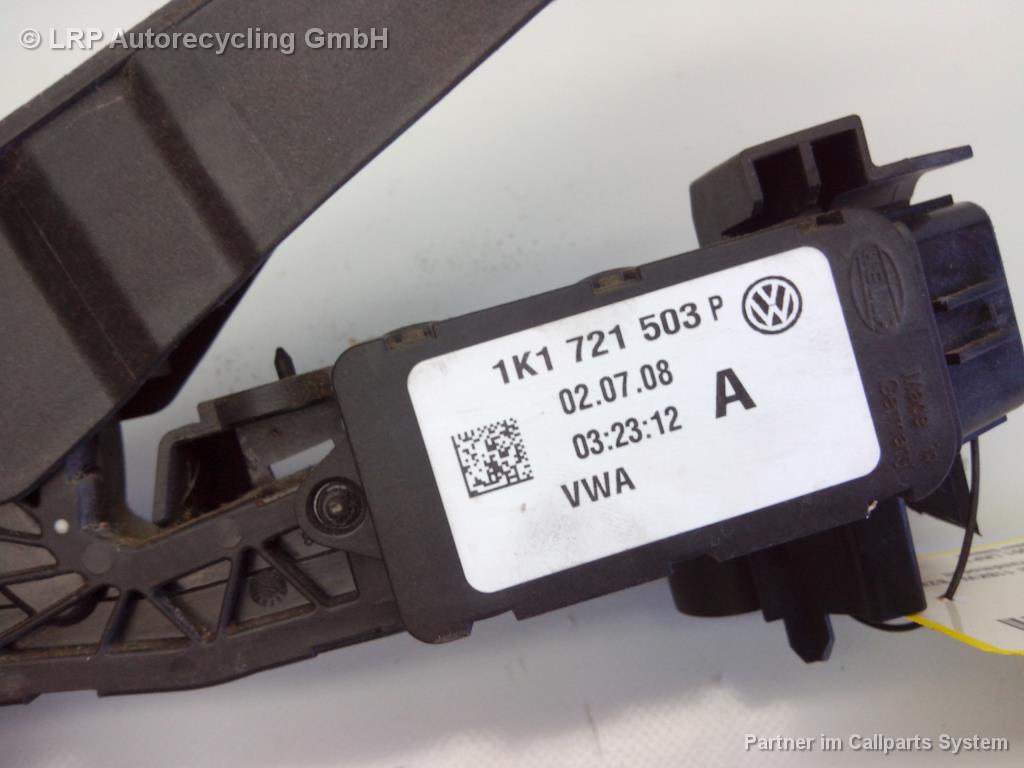 VW Passat B6 3C Gaspedal Pedalwertgeber 1K1721503P elektrisch BJ2009