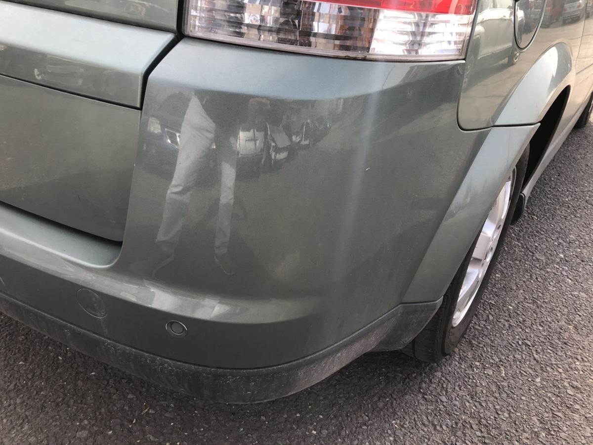 Opel Signum F48 Sto&szlig;f&auml;nger hinten mit PDC Hecksch&uuml;rze 3LU Bambusgr&uuml;n Met