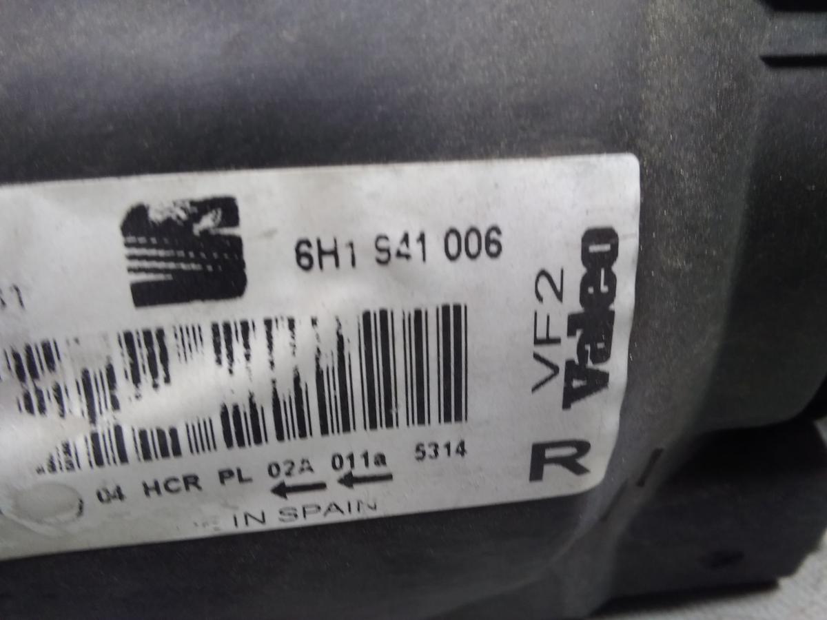 Seat Arosa 6H Facelift original Scheinwerfer rechts Halogen mit LWR Valeo BJ2004