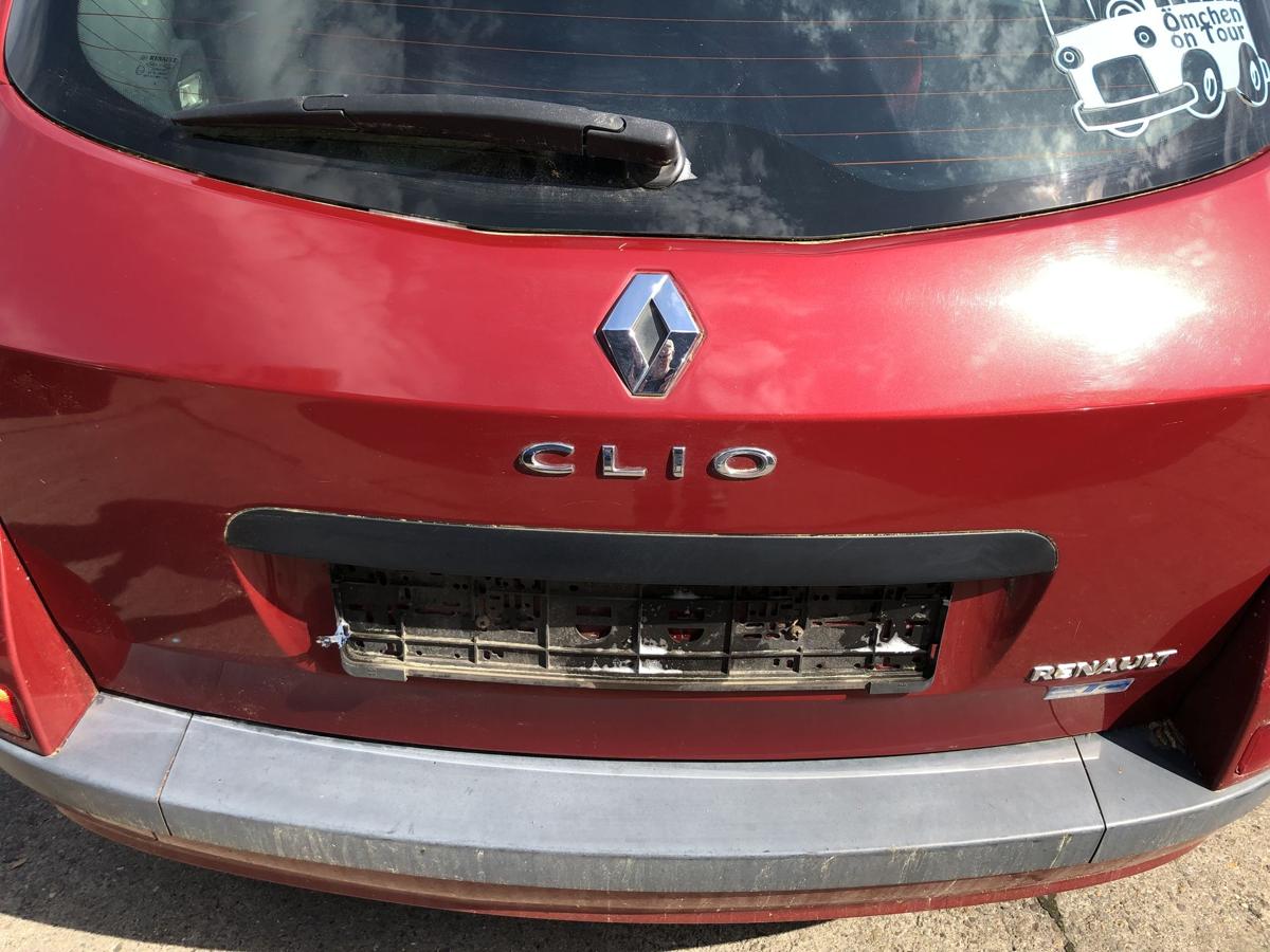 Renault Clio 3 III Grandtour Heckklappe mit Heckscheibe Kombi NNJ Flamencorot