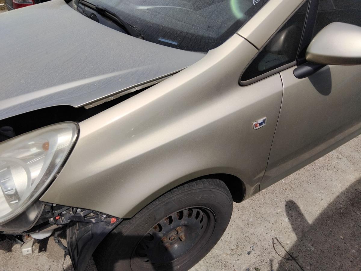 Opel Corsa D original Kotflügel vorn links champagnersilber Z40M BJ2008