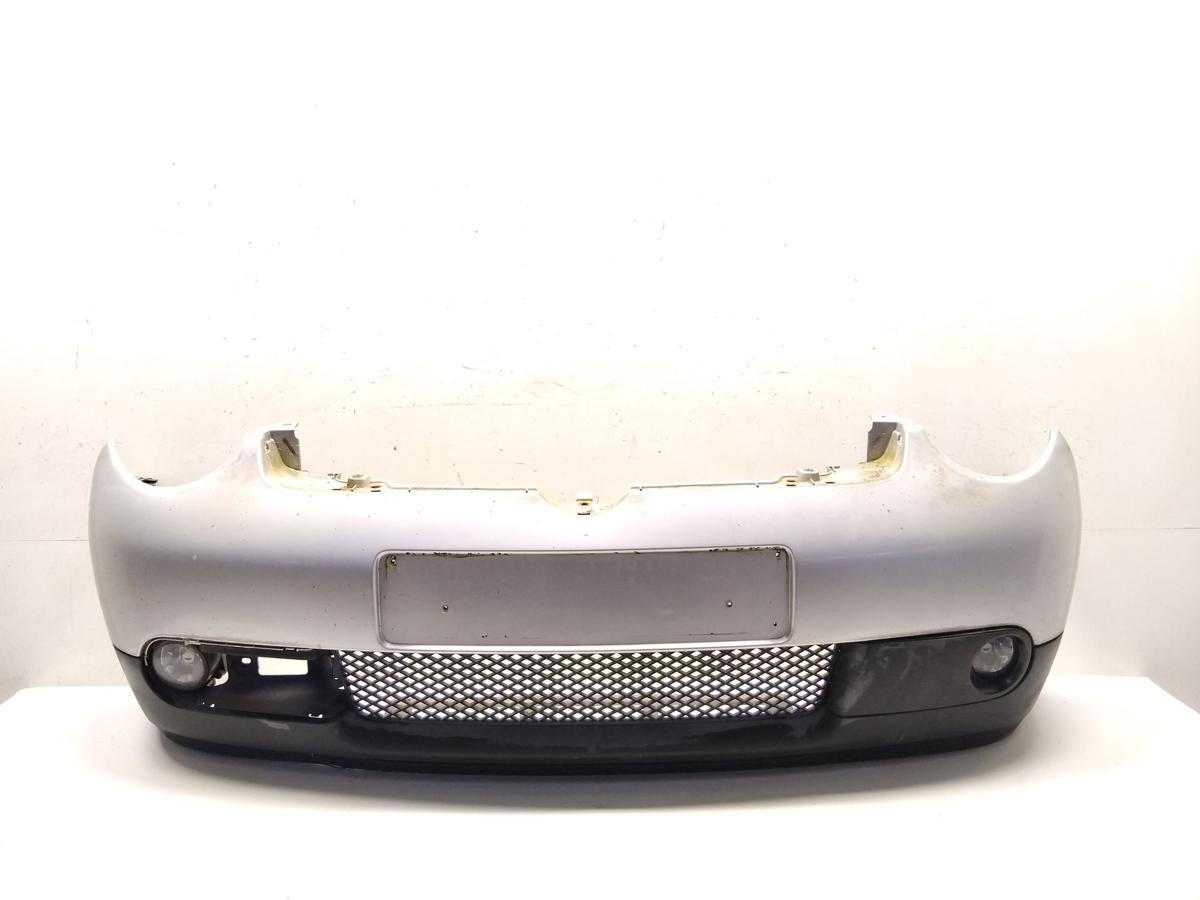 VW Lupo 3L orig Sto&szlig;f&auml;nger Sto&szlig;stange vorn LR7X Moonsilber Metallic NSW BJ2001