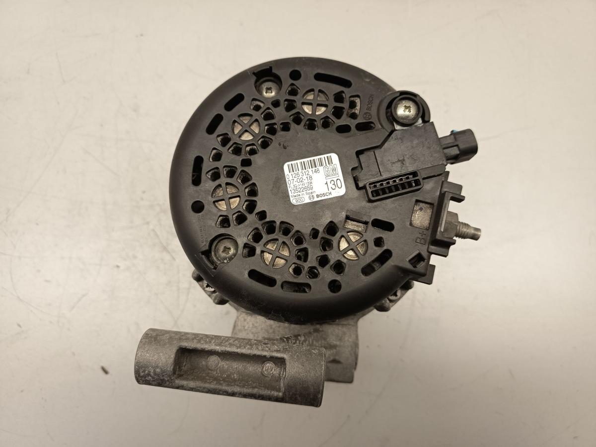 Opel Astra K original Lichtmaschine Generator 1.4l 92kW Benzin 130A Bj 2018