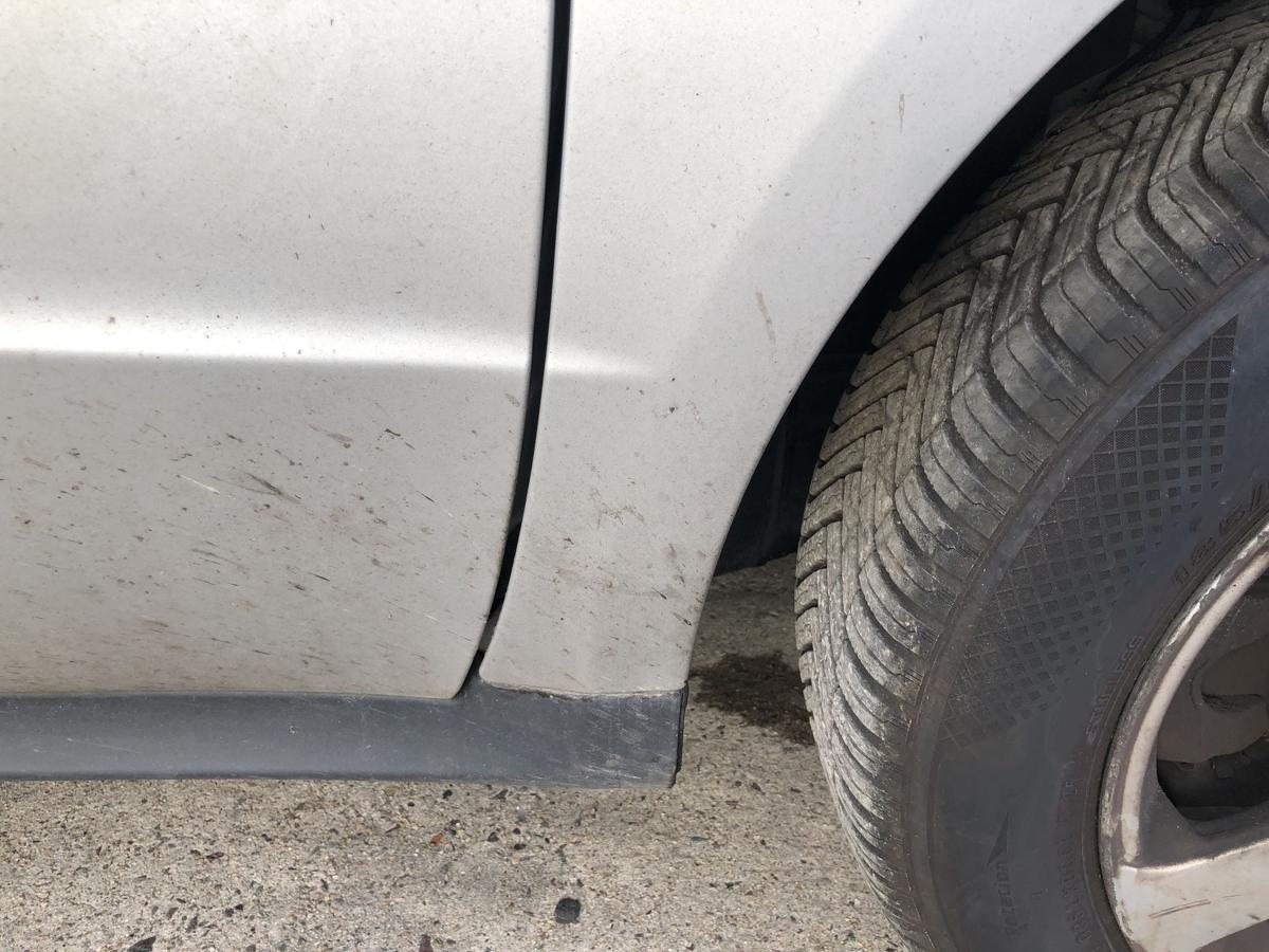 Mercedes A Klasse W169 bis08 Kotflügel rechts Beifahrerseite 761 Polarsilber