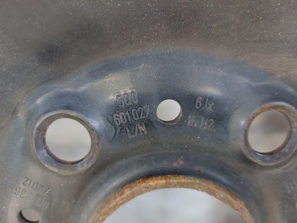 VW Golf VII Felge Stahlfelge Scheibenrad Stahl 6x15 ET43