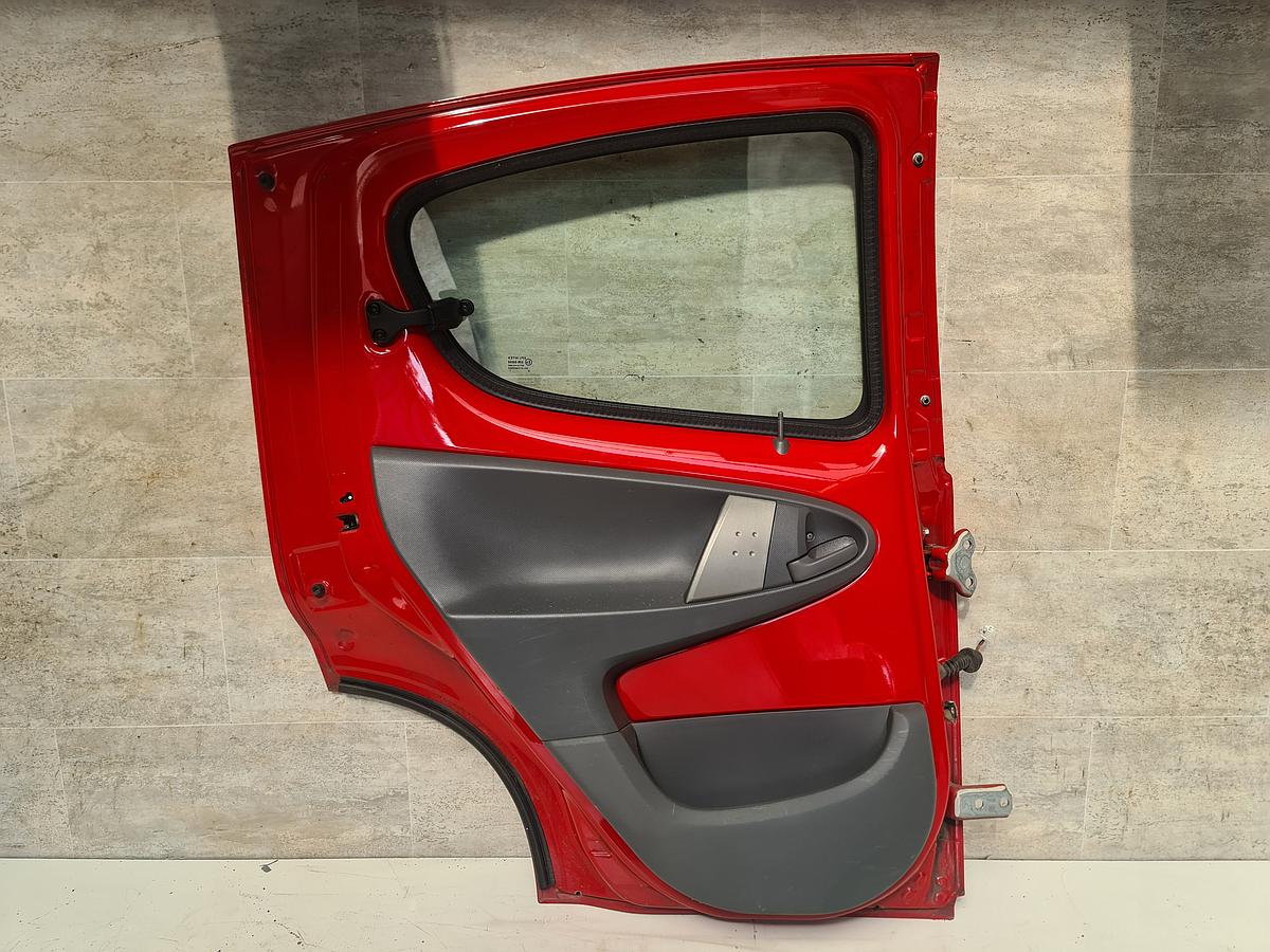 Citroen C1 Rohtür hinten links KJH-Rot 5-Türer BJ05-08