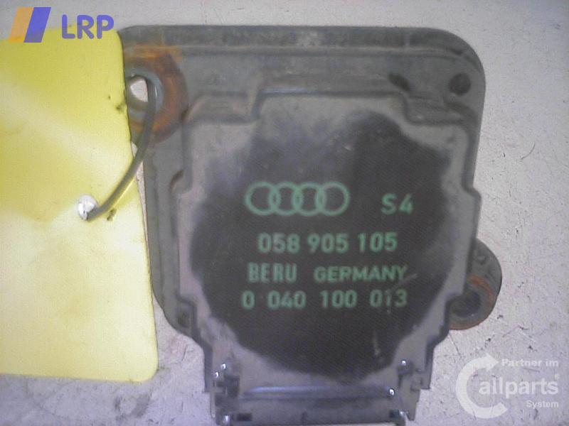 Audi A4 B5 8D Zündspule Kerzenstecker 058905105 0040100013 BERU BJ1998