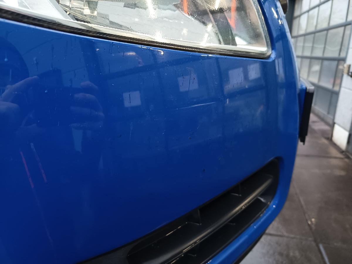 Skoda Fabia II 5J original Sto&szlig;stange F&auml;nger vorn/Front F5K Dynamic Blue Bj 2008