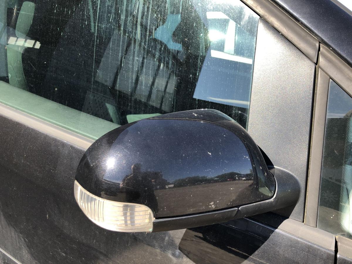 VW Touran 1T 1T1 Aussenspiegel rechts R&uuml;ckspiegel Spiegel elek LC9Z schwarz