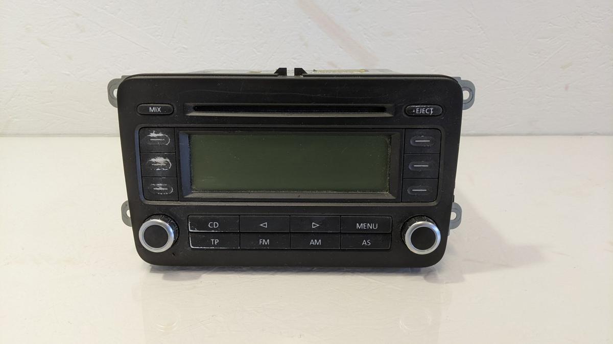 VW Touran 1T Radio mit CD Typ RCD300 Autoradio Code fehlt