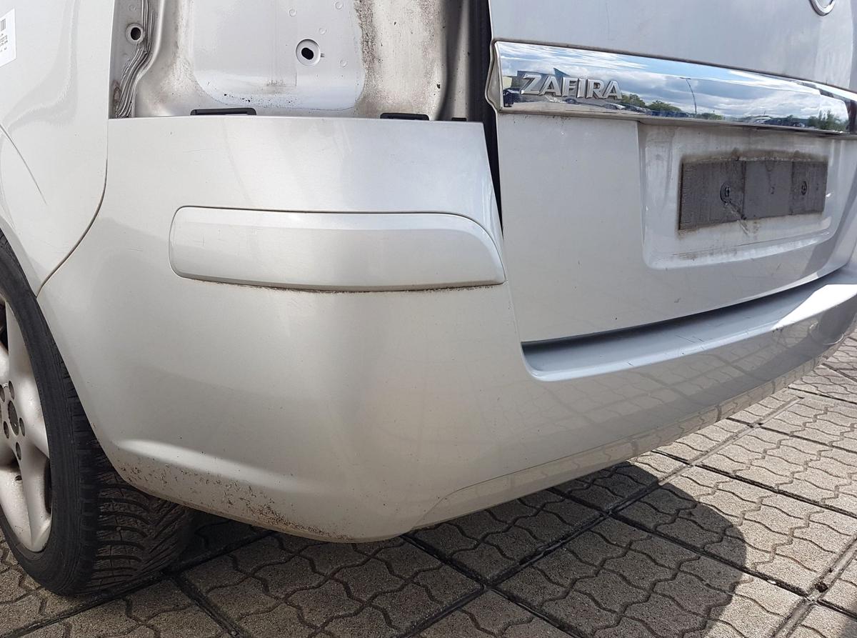 Opel Zafira B Sto&szlig;stange Sto&szlig;f&auml;nger hinten in 2AU Starsilber III Bj2006