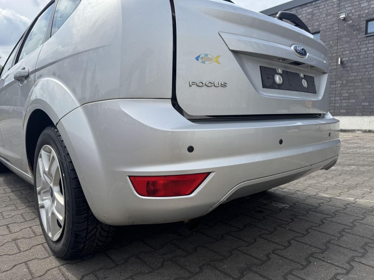 Ford Focus 2 original Sto&szlig;stange Stossf&auml;nger hinten Polar Silber Flie&szlig;heck Bj.2009