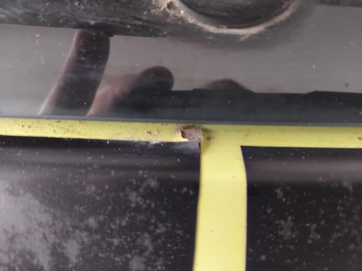 Ford Ka 2 RU8 Heckklappe gelb Jump mit Heckscheibe BJ2011