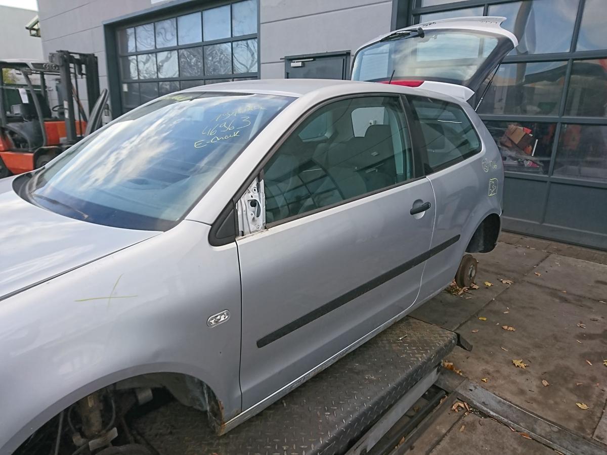 VW Polo 9N1 3trg orig Roh Tür vorn links Fahrertür A7W Reflexsilber Bj 2002