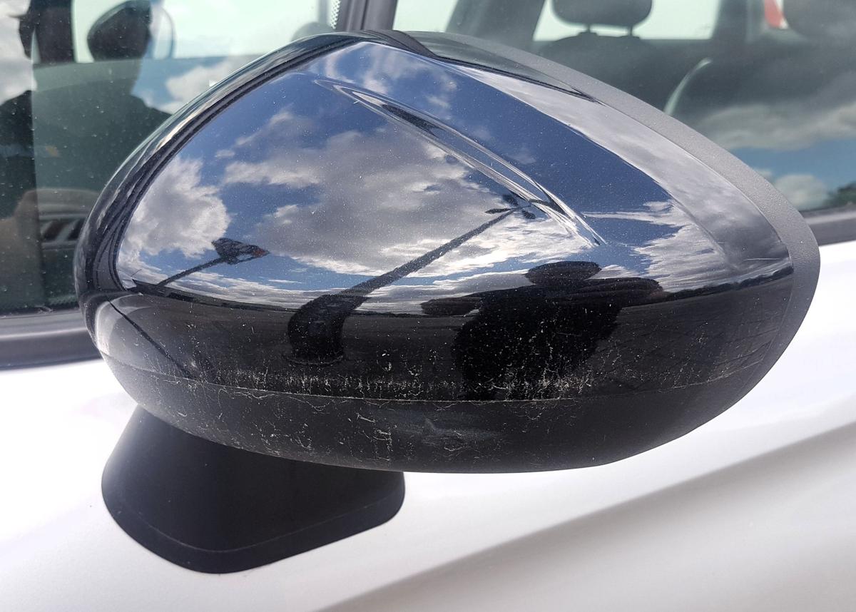 Opel Crossland X Au&szlig;enspiegel links in schwarz Bj2018 elektrisch