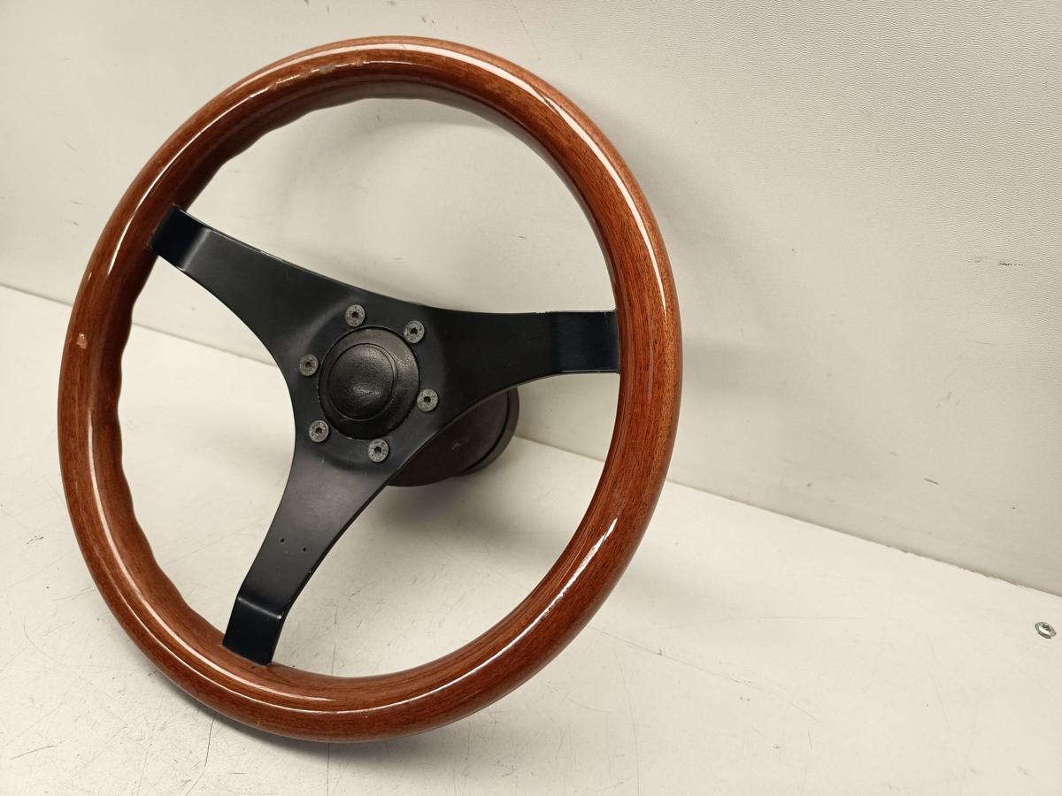 VW Passat Variant 32B Bj 1987 original Lenkrad Holzlenkrad Sportlenkrad