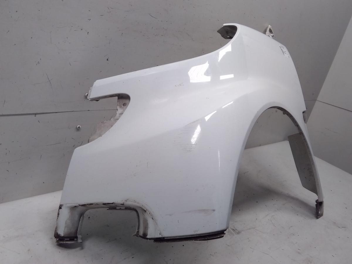Smart Fortwo 451 original Kotfl&uuml;gel vorn links weiss EAZ white Bj.2013
