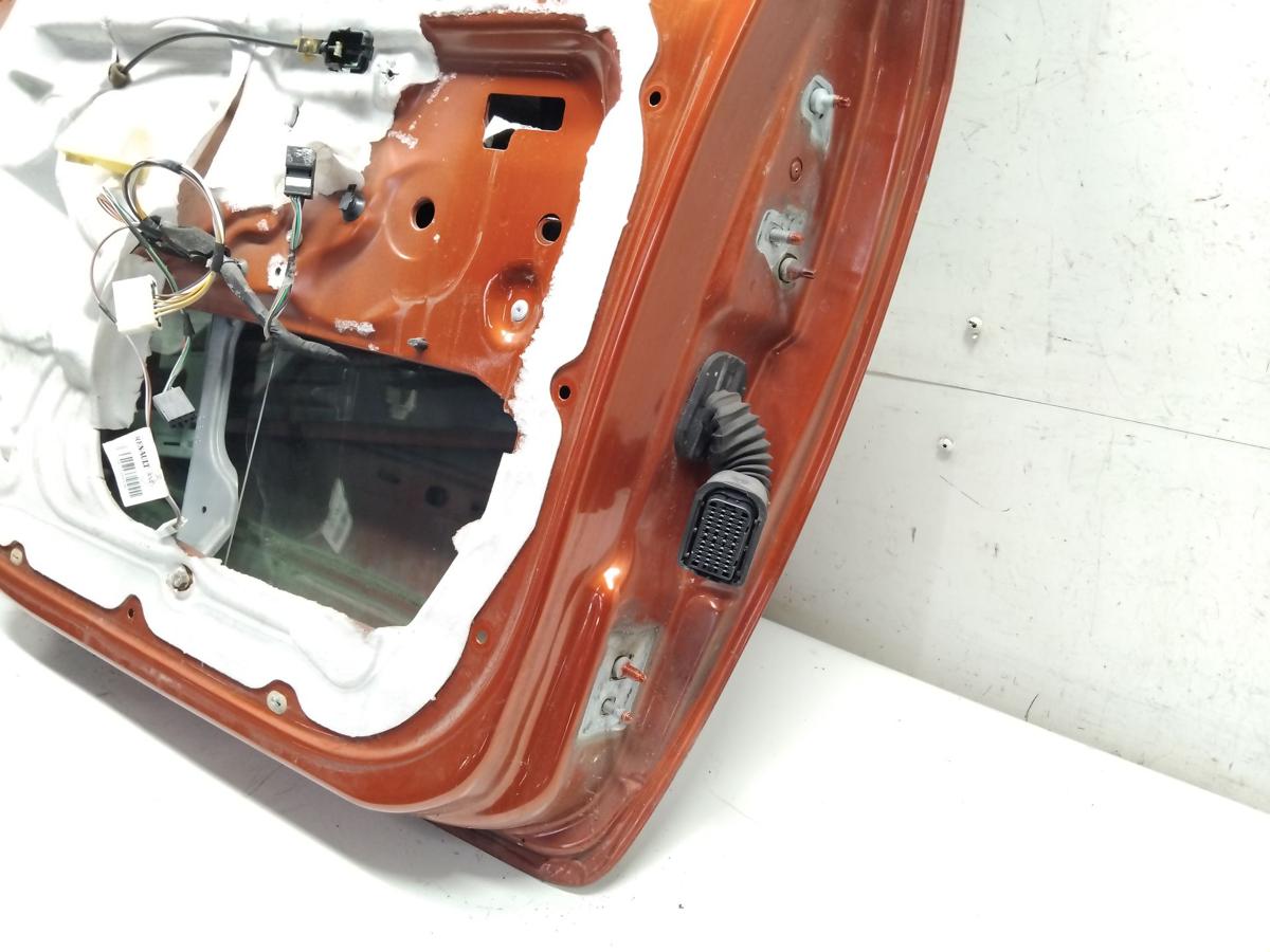 Renault Modus T&uuml;r vorn links Fahrert&uuml;r feuerrotmetallic TE876 Bj.2005