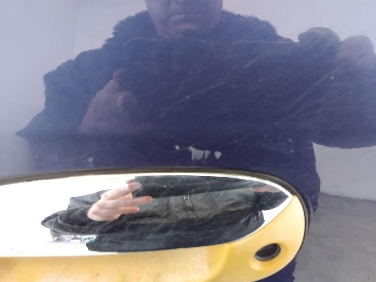 Kia Carens II T&uuml;r vorn links Fahrert&uuml;r 1C Imperial Blue Metallic BJ2002