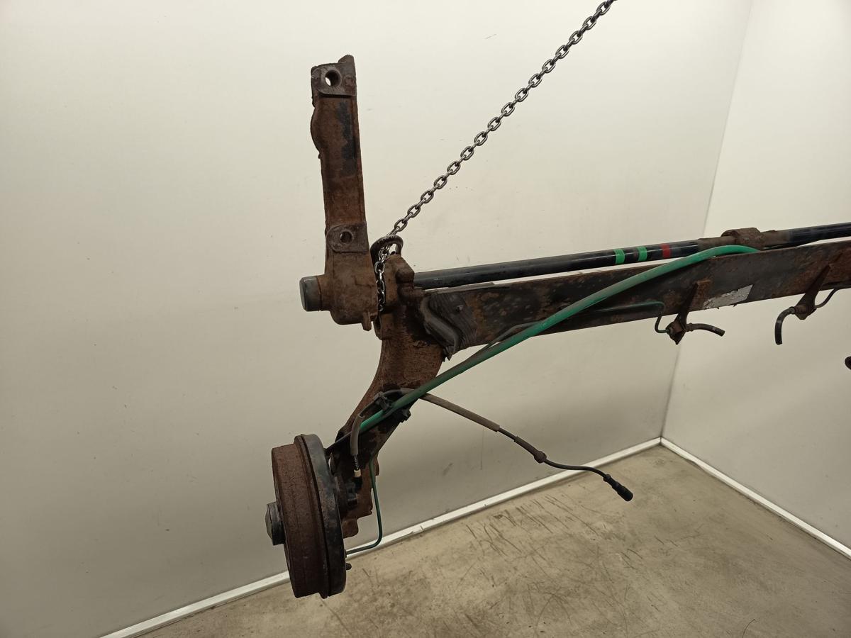 Renault Megane I original Hinterachse Tr&auml;ger 4 Loch trommelgebremst ABS Bj 2000